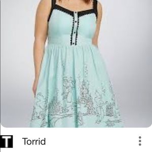 Torrid Disney Ariel Swing Dress